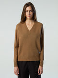 Eco cashmere V-neck sweater