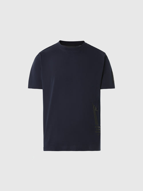 North Sails T-shirt with half trident print