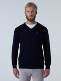 Eco cashmere V-neck sweater